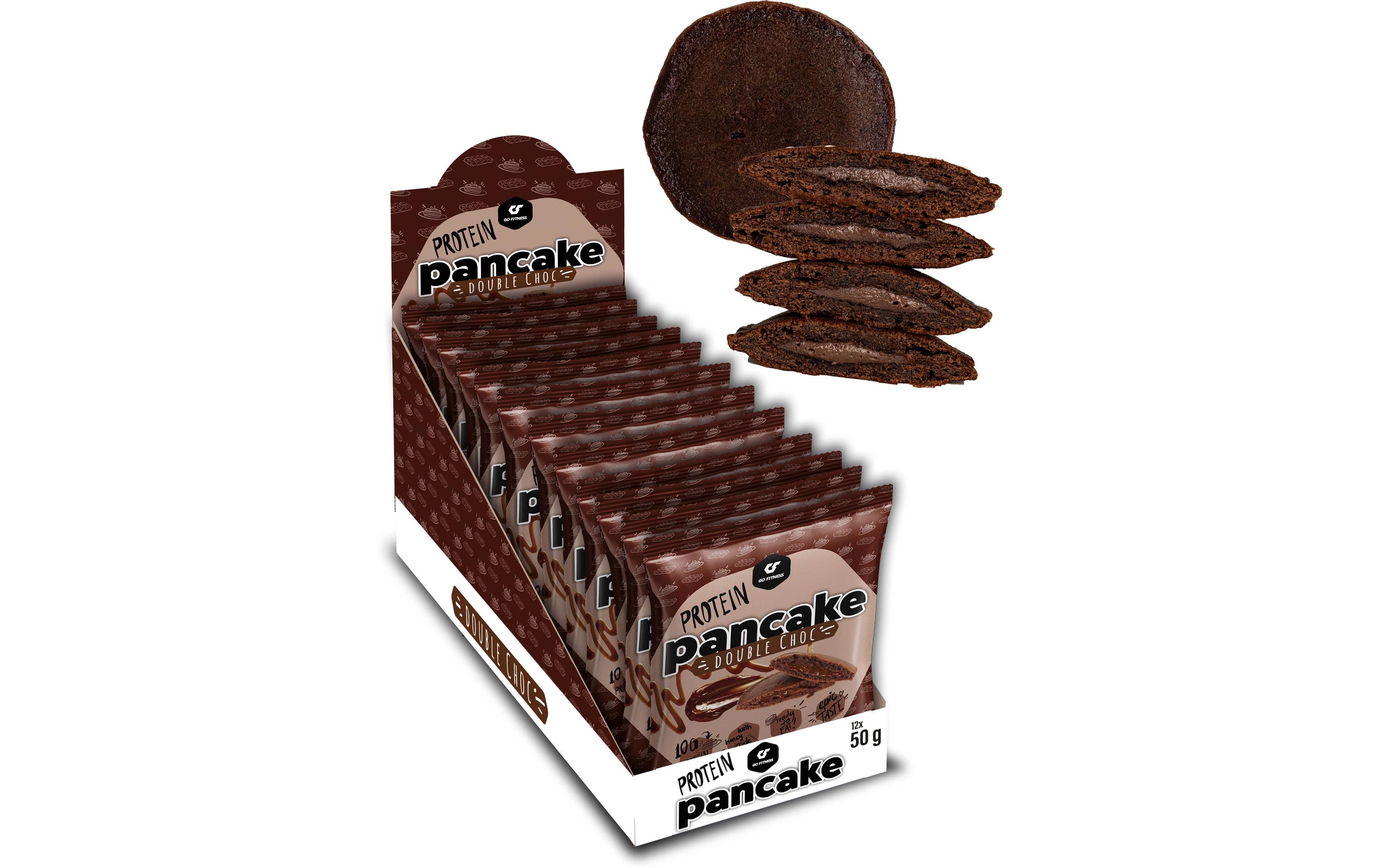 Nutrition Protein Pancake 12 x 50 g, Double ChocolateProtein-Pfannkuchen