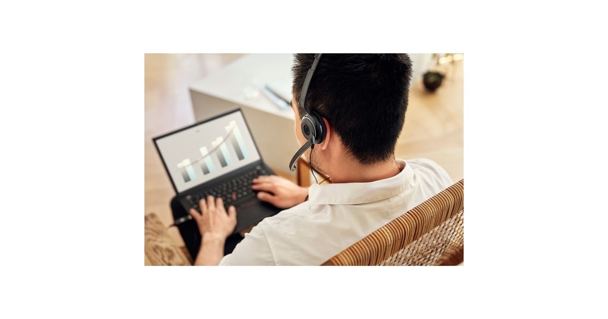 EPOSPC 8 USB on-ear headset  (Zwart)