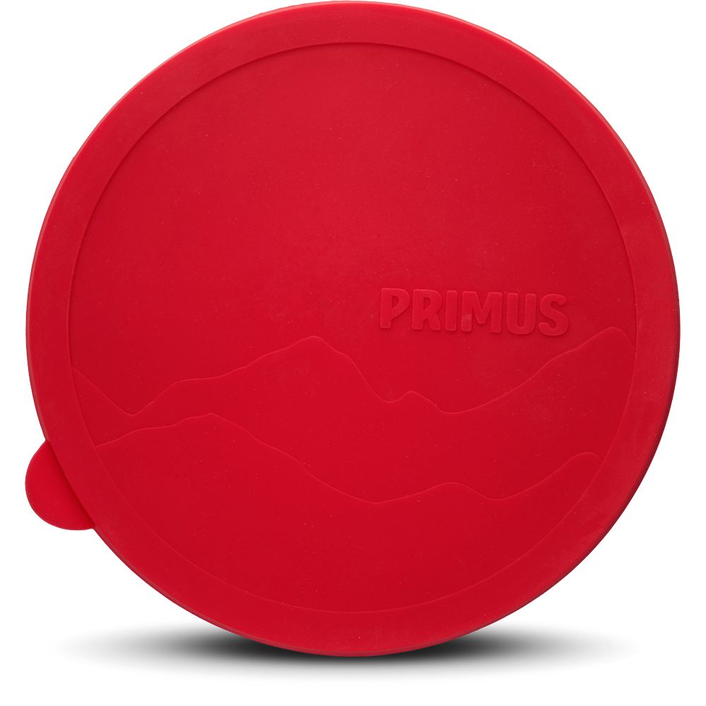 Primus Campfire Bowl Edelstahlschüssel mit Deckel rot