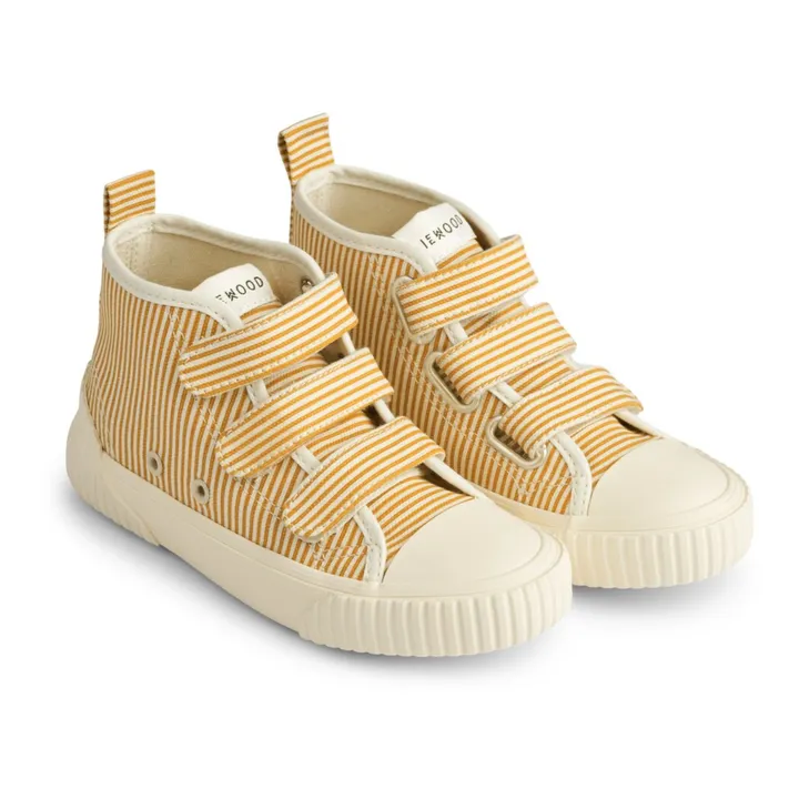 Liewood Sneakers Montantes Keep | Jaune moutarde