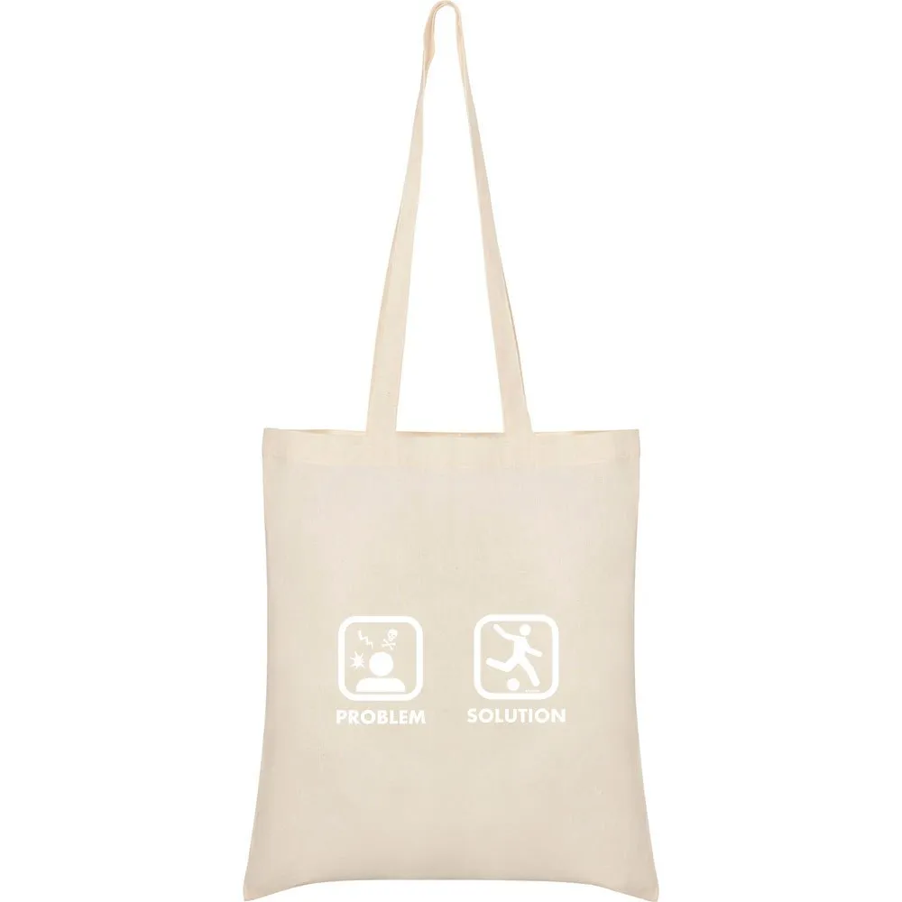Kruskis Problem Solution Play Football Stofftasche