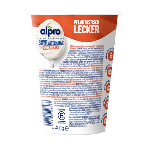 Alpro Skyr Style Joghurtalternative Ohne Zucker VEGAN