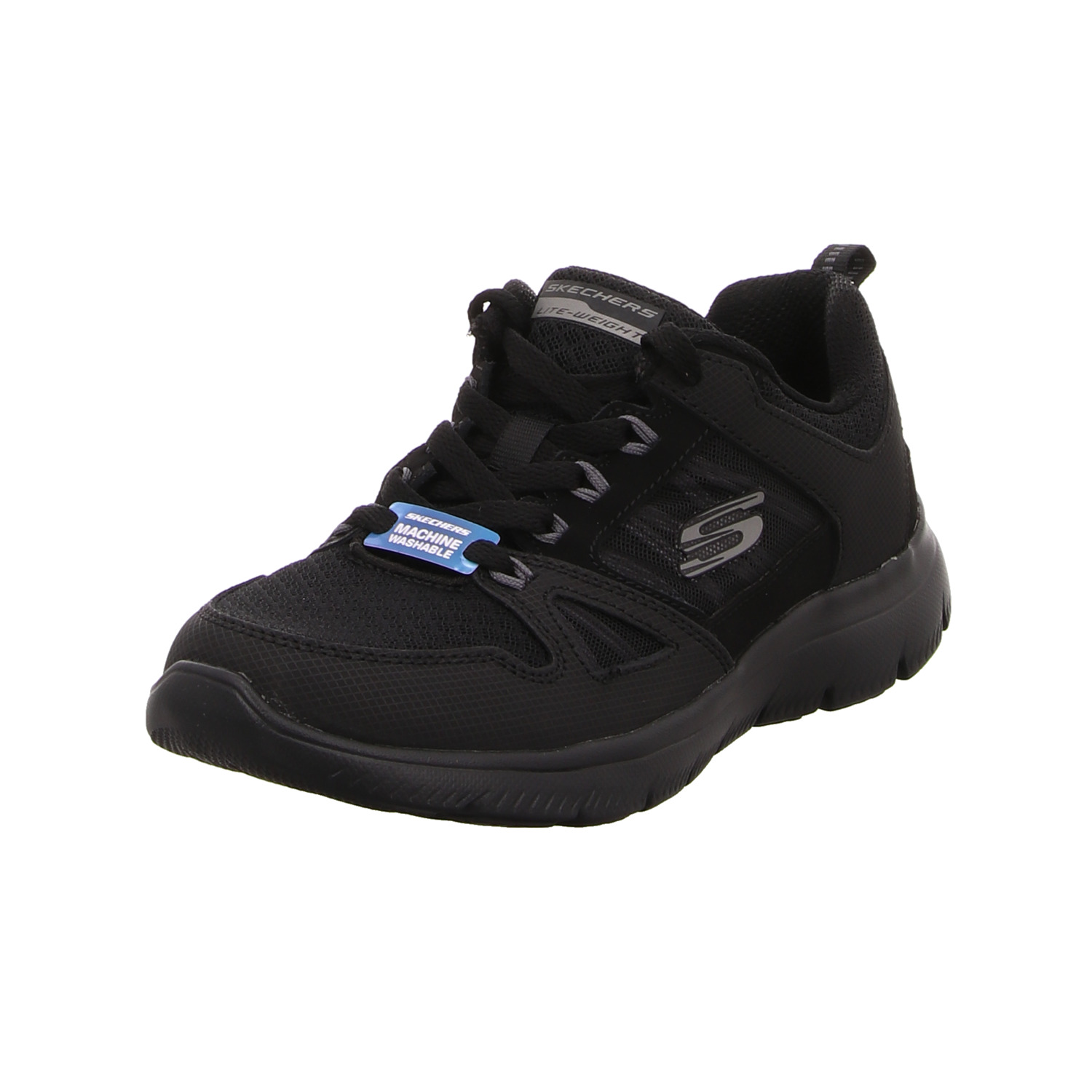 SKECHERS  Slipper schwarz
