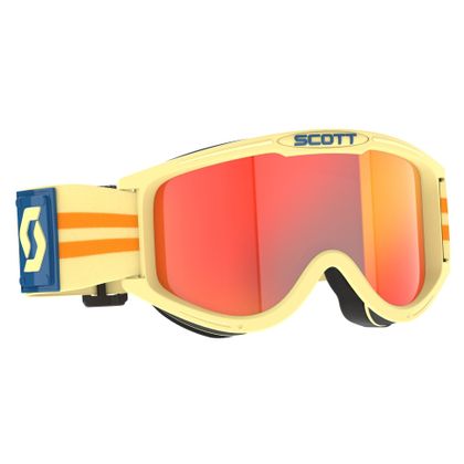 Masque cross Scott 89X ERA ECRAN IRIDIUM ORANGE 2024 - Beige