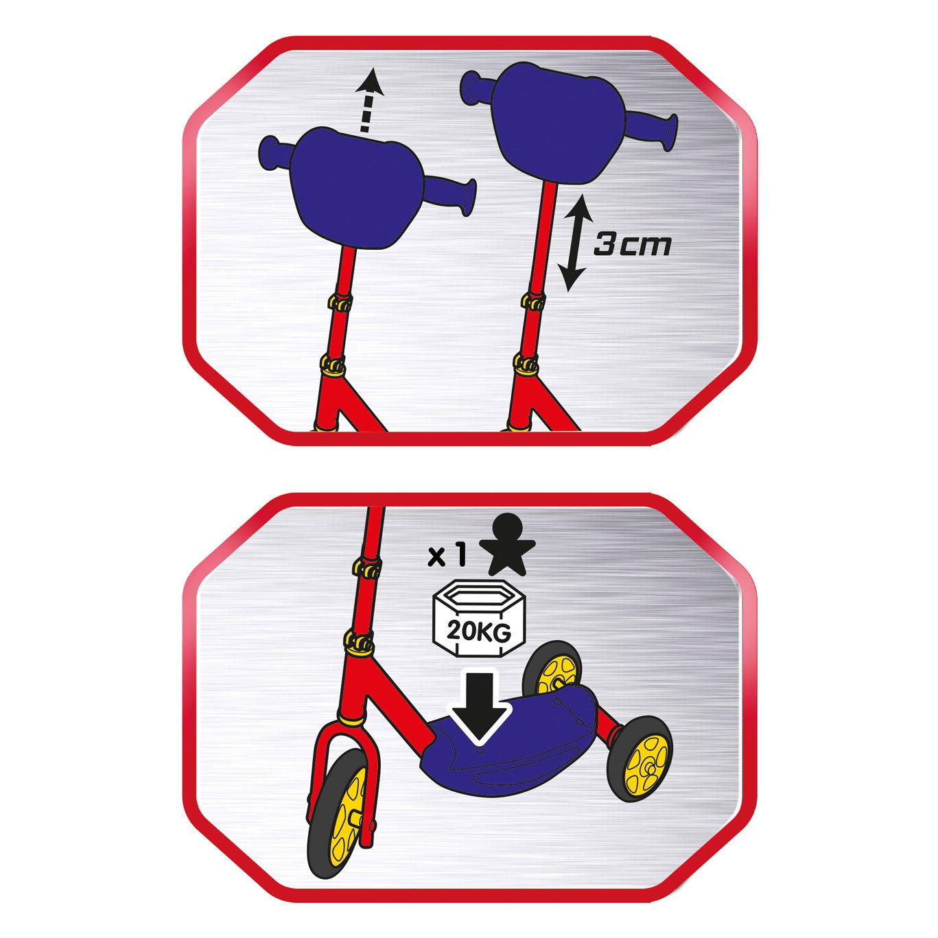 Smoby Cars 3-Wiel Step