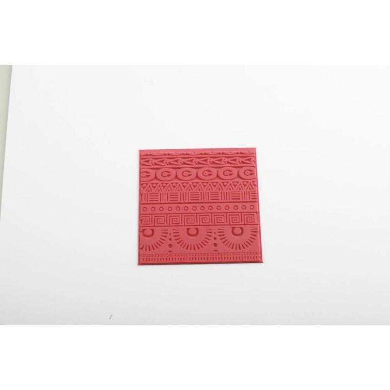 Cernit plaque de texture Geometrics - Gris