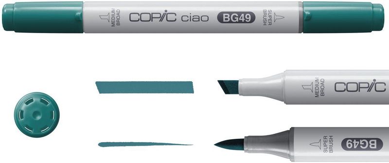 COPIC Marker Cia - 5+1 Set ´Manga 2´ - Stiften Set 6 Stuks - Professionele Markers Op Alcoholbasis