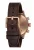 Nixon The Station Chrono Leather Rose Gold / A1163-2629
