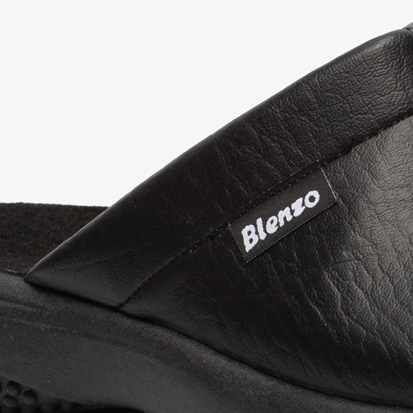 Blenzo dames pantoffels zwart