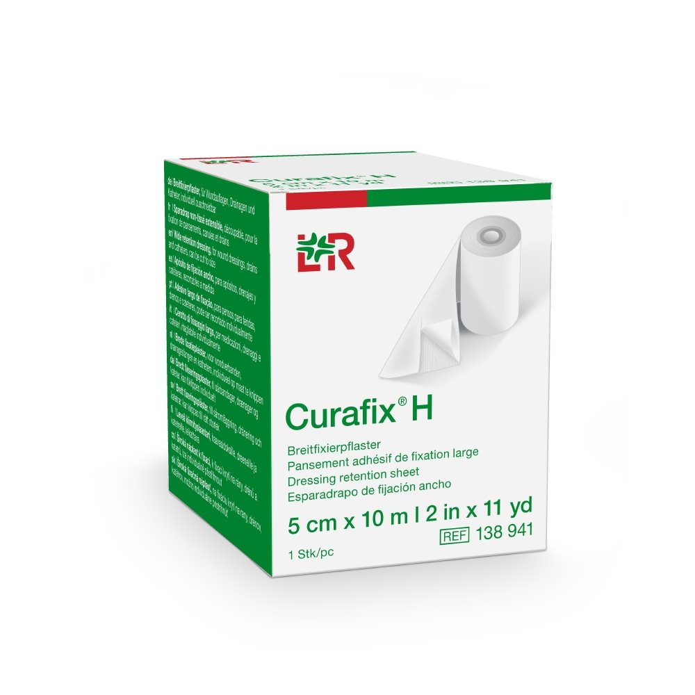CURAFIX Breitfixierpflaster 5cmx10m Rolle 1 Stk
