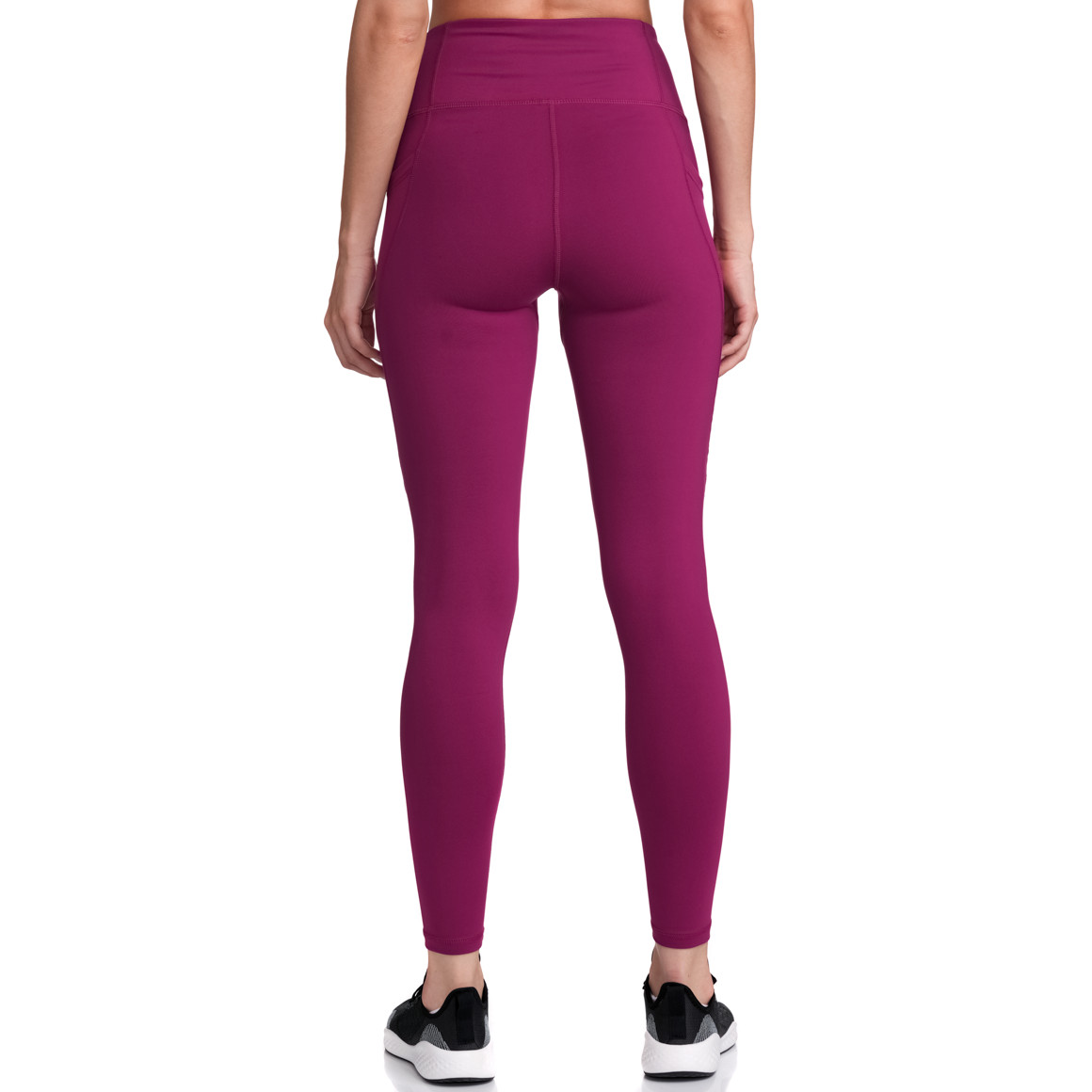 Gina Sports Damen Sport-Leggings mit Taschen beere
