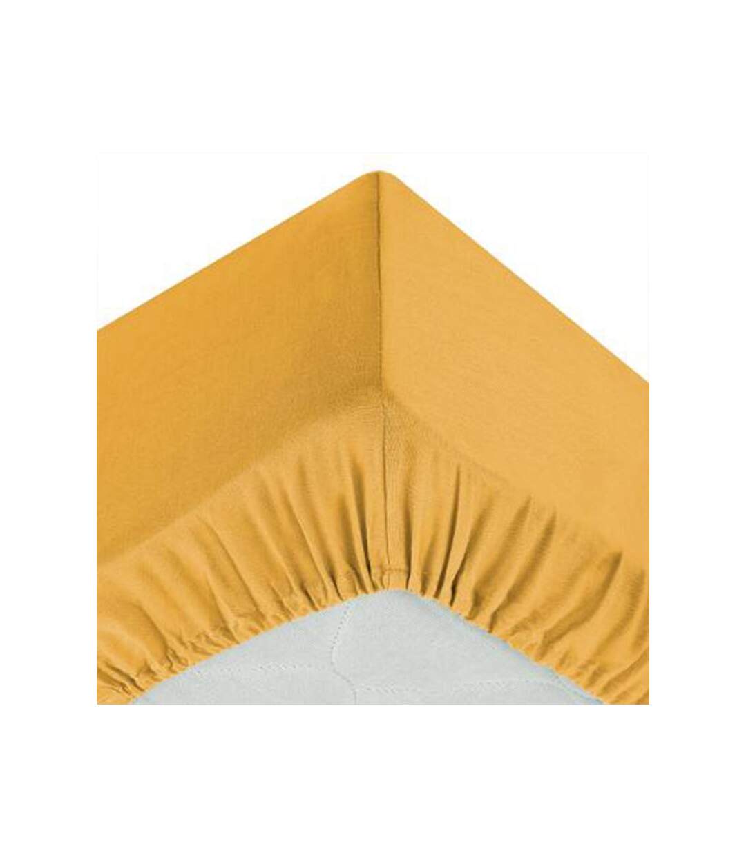 Drap Housse Intérieur 90x190cm Ocre