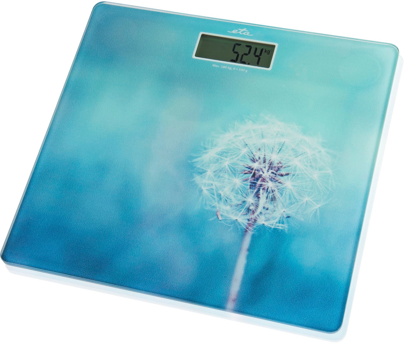 eta Personenwaage »Breeze« Grosses LCD-Display, bis zu 180 kg / 396 lb