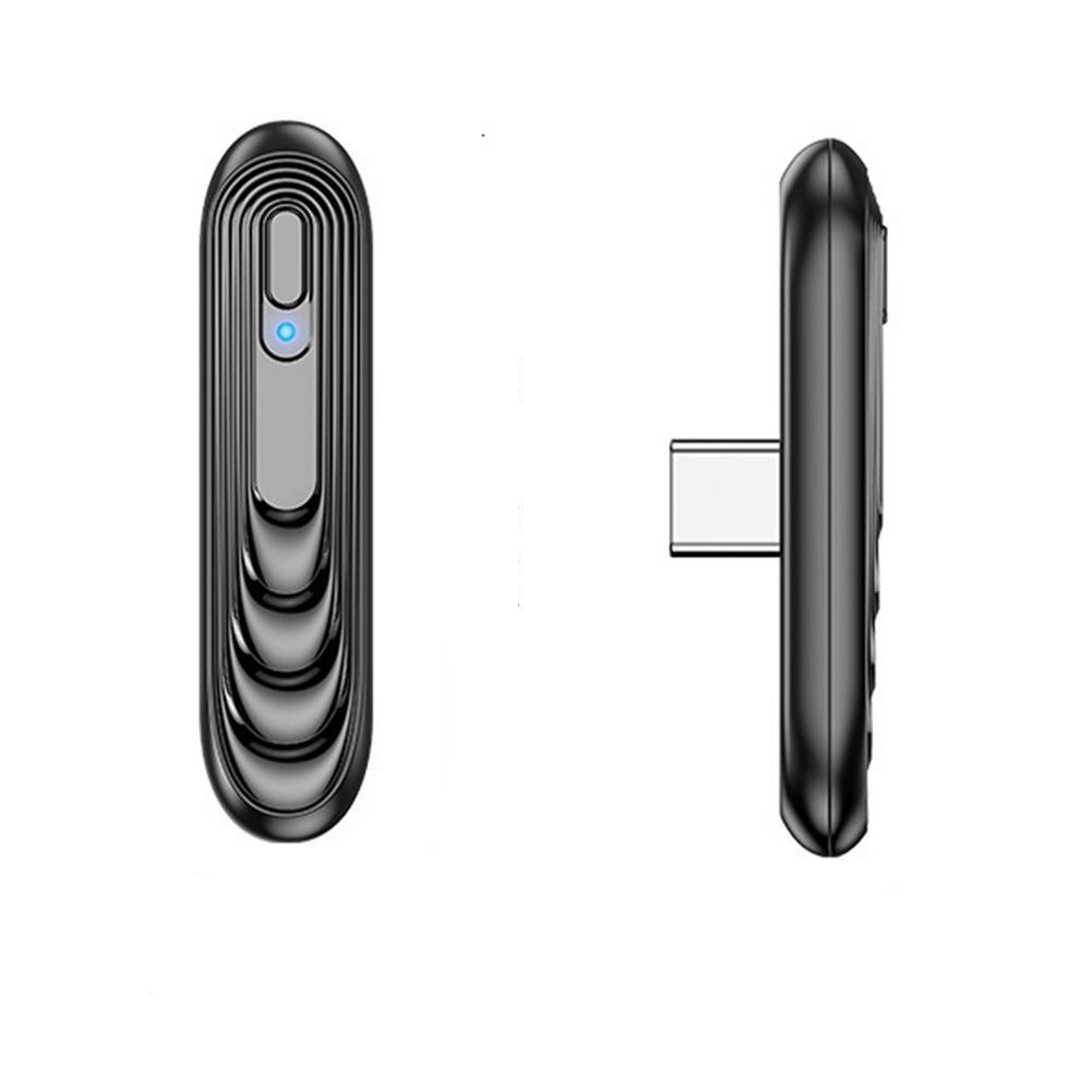 Bluetooth 5.0 USB Audio Transmitter mit USB C Anschluss für PC / Handy / Tablet / Nintendo Switch / Switch Lite - Schwarz