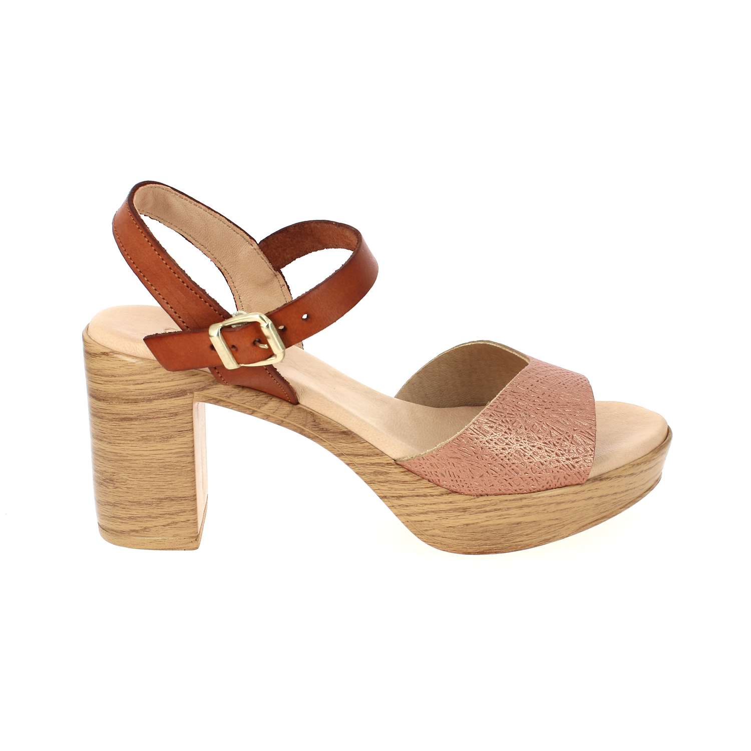 Sandales femme COCO ABRICOT COIVERES
