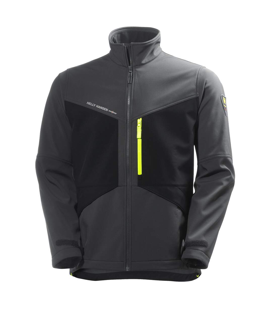Helly Hansen - Veste Softshell AKER - Homme (Gris ardoise/Noir) - UTBC3947