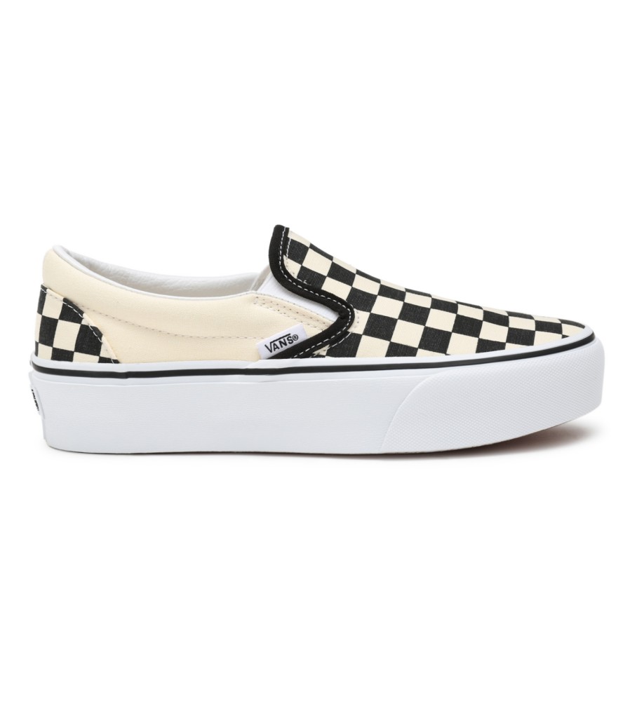 Vans Zapatillas Classic Slip-On Platform branco, preto