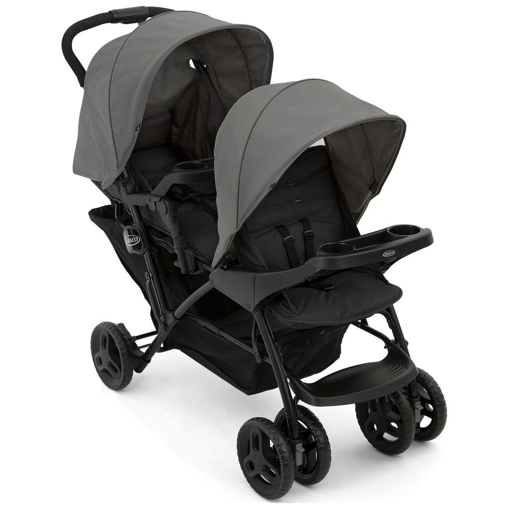 GracoGraco   Stadium Duo Geschwisterbuggy titanium