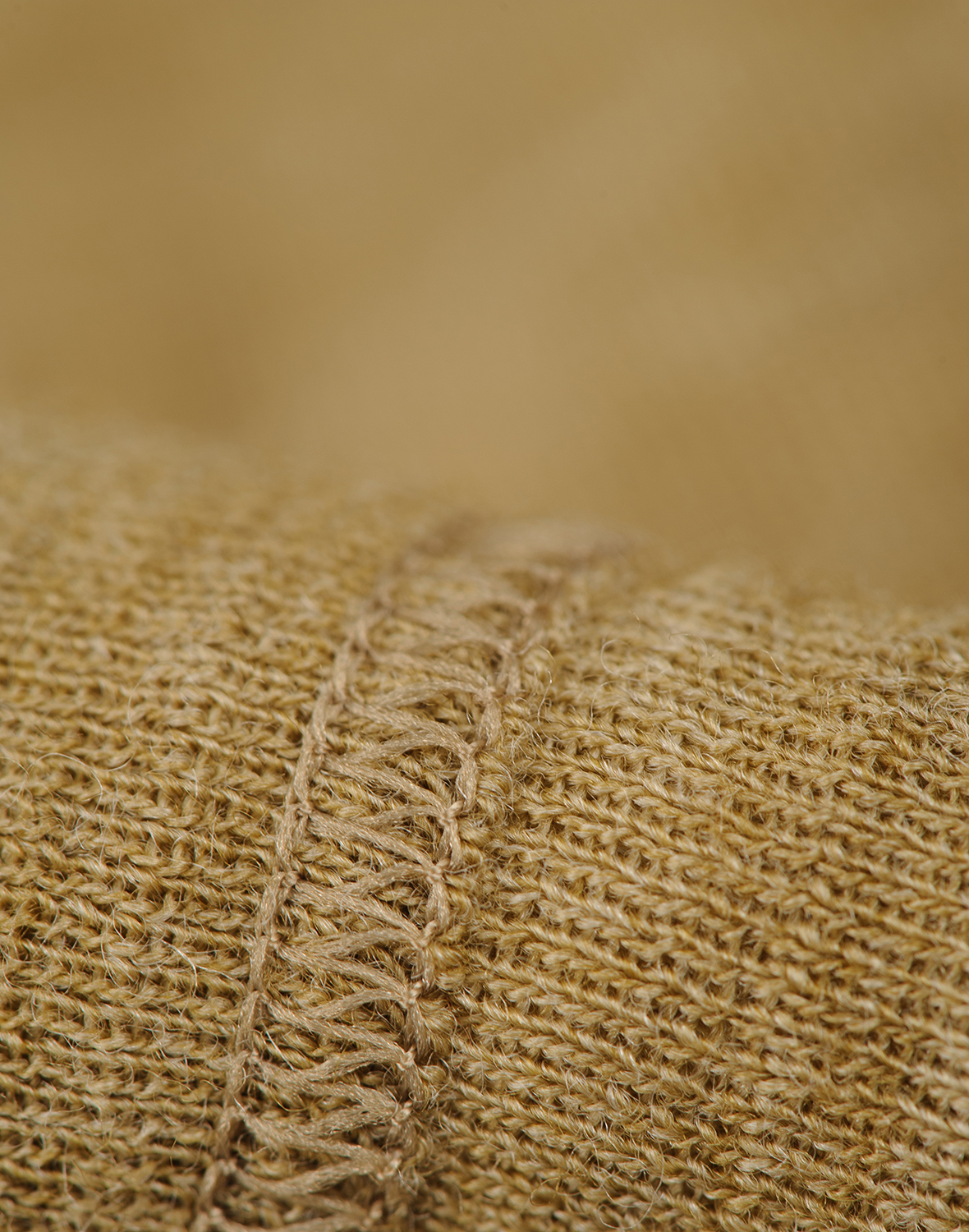 Jurk met ruches van merinowol voor baby's