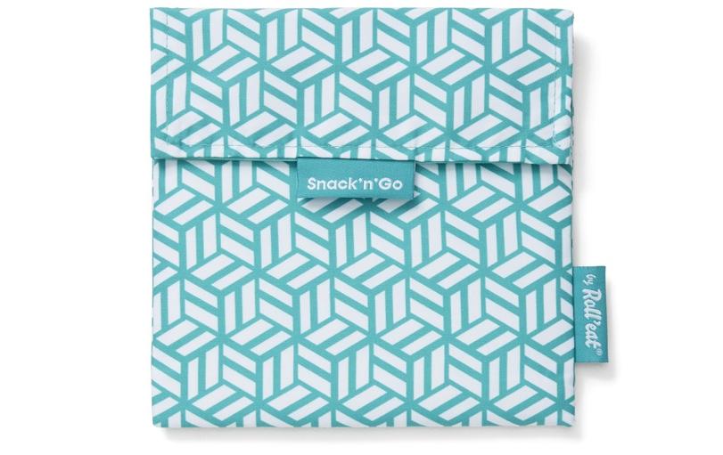 Lunchbeutel SnacknGo-Tiles 18 cm x 18 cm, MintMint Lunchsack