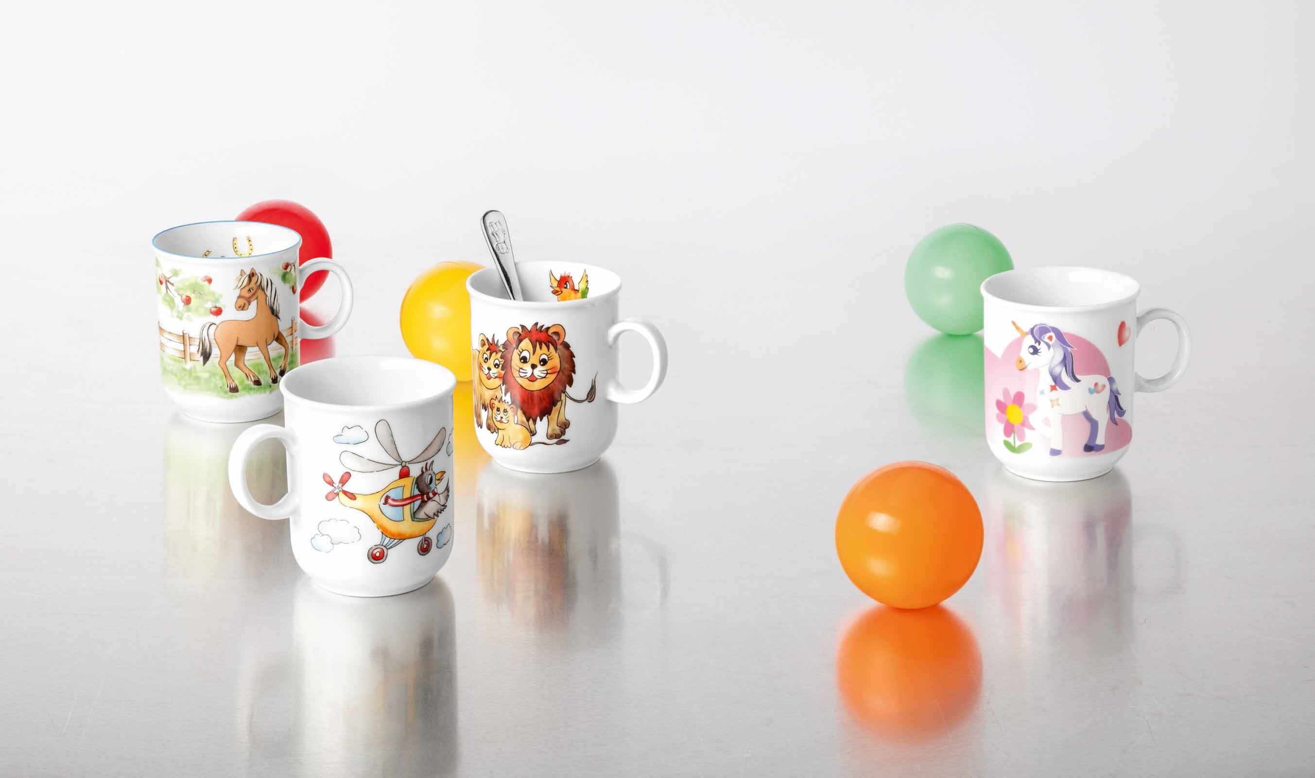 Seltmann Weiden Kindergeschirr Set Compact Bunte Tierwelt