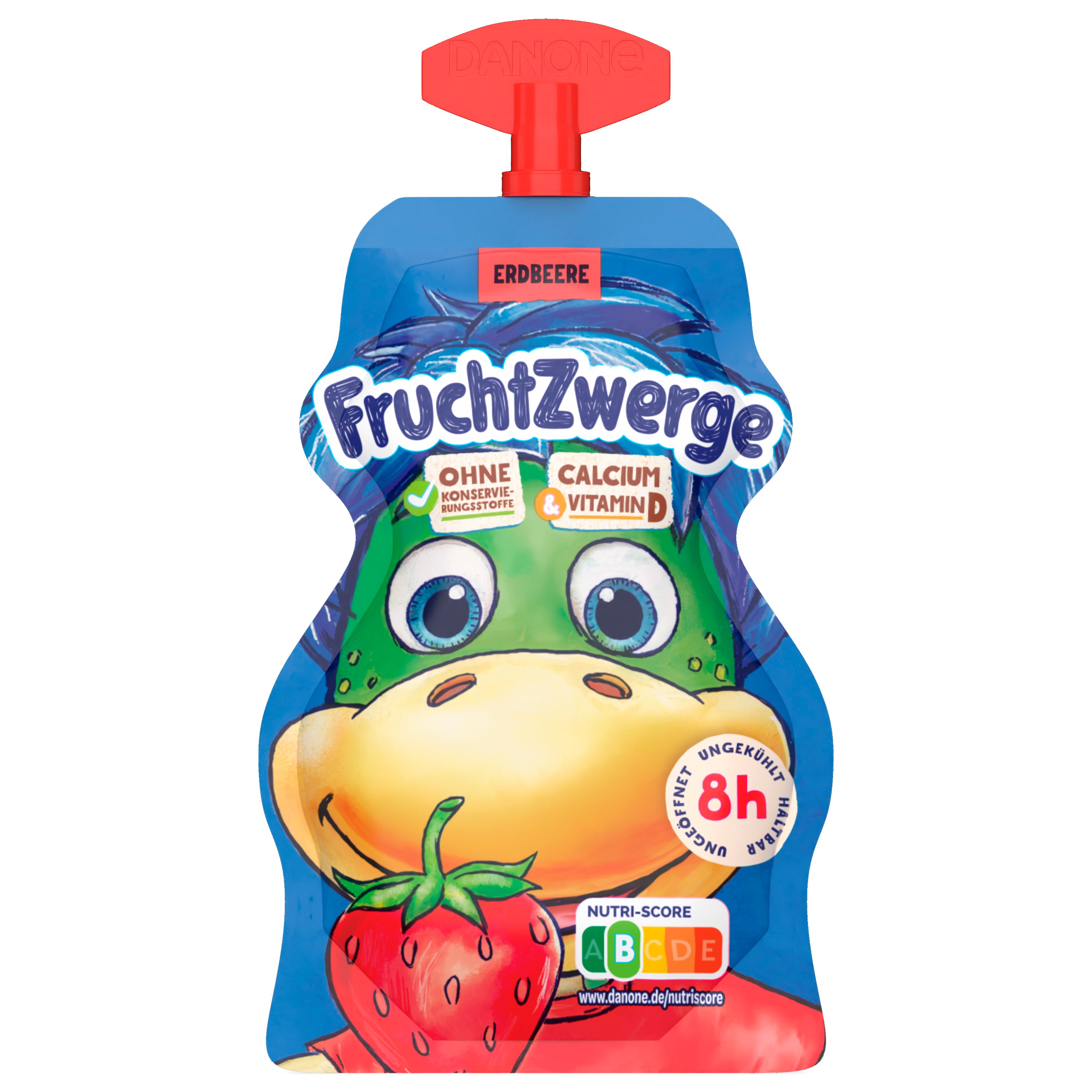 Danone Fruchtzwerge Go! Erdbeere