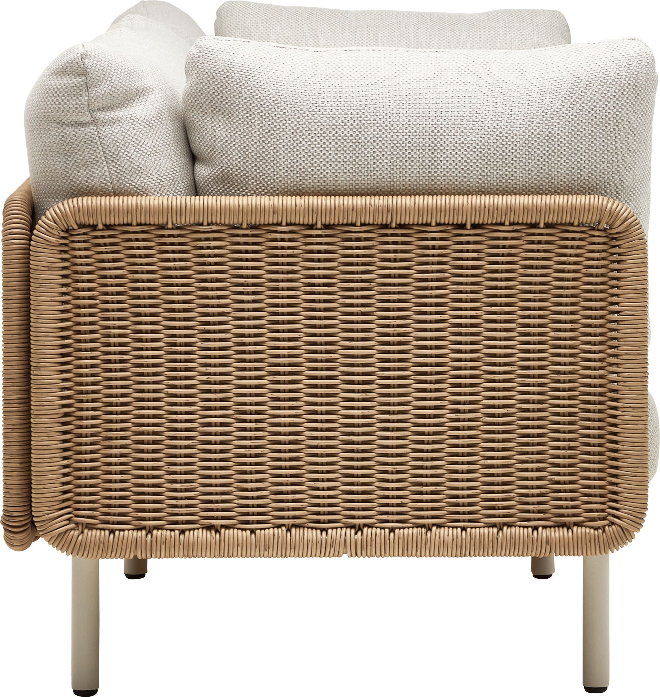 NIHOA Loungesofa - Sand / B: 234.0 cm x T: 81.0 cm x H: 18.0 cm
