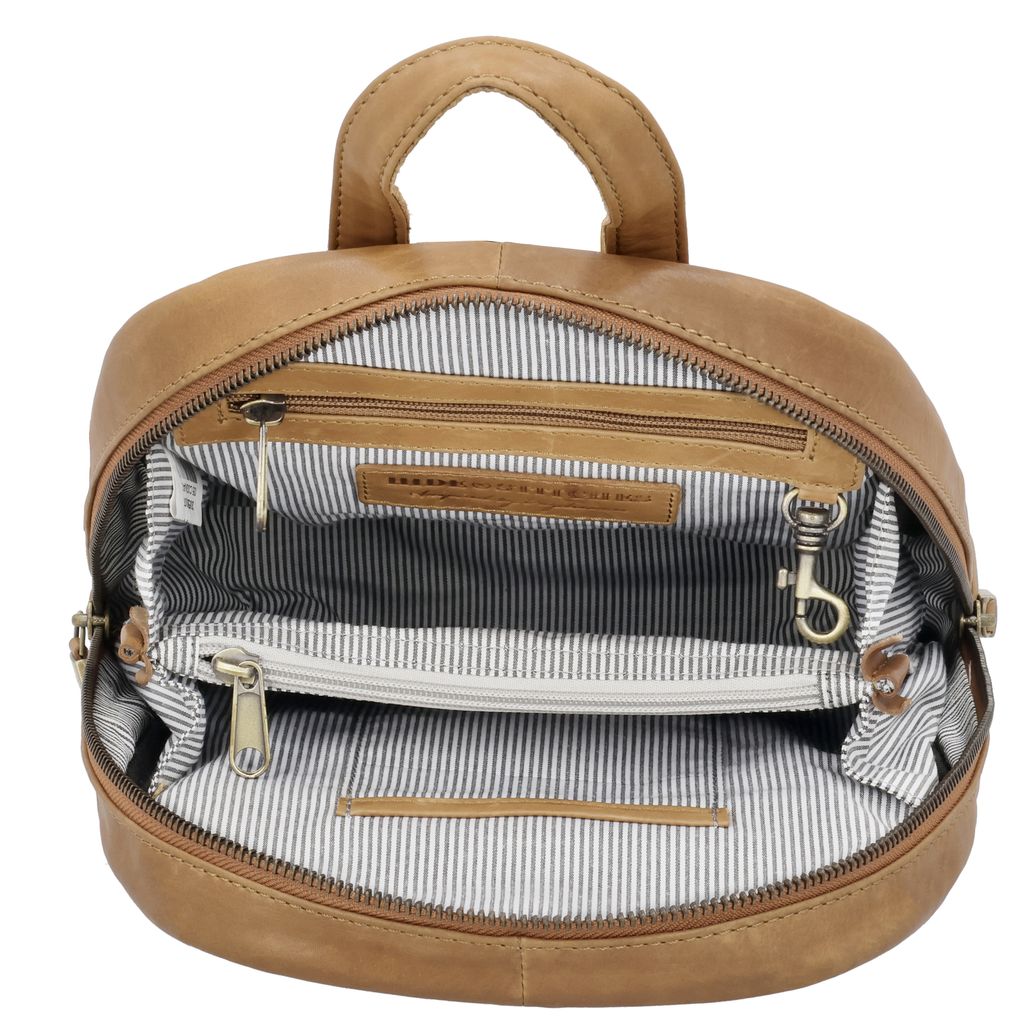 Hide & Stitches Daydreamer Rugzak Cognac