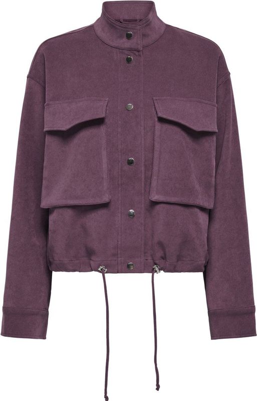Only - Onldune Life Short Jacket - Damesjas - Mauve Wine - Korte Fit