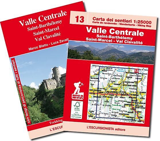 ESCURSIONISTA - 13 VALLE CENTRALE ST BARTHELEMY 1 25 000