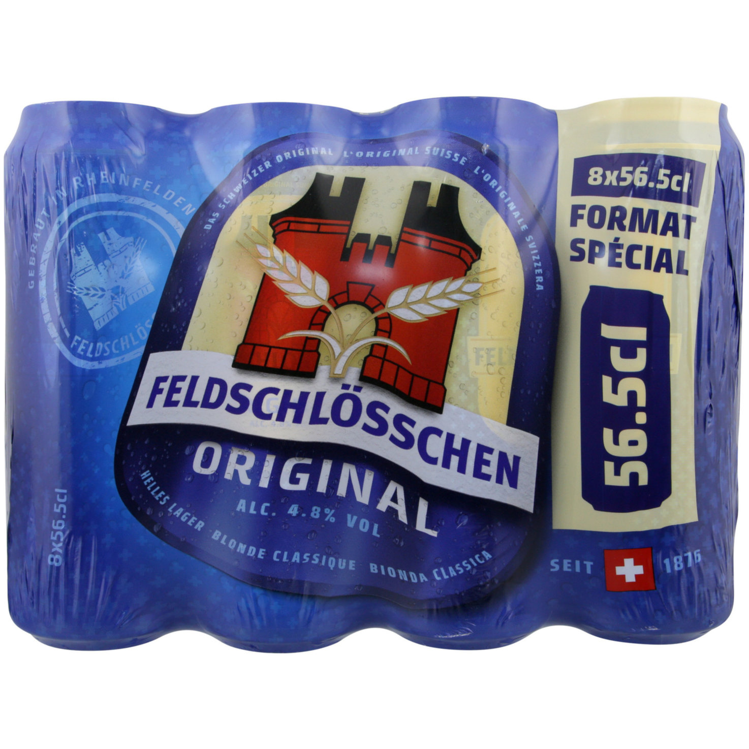 Feldschlösschen Original Lager Bier 8x56.5cl -452cl