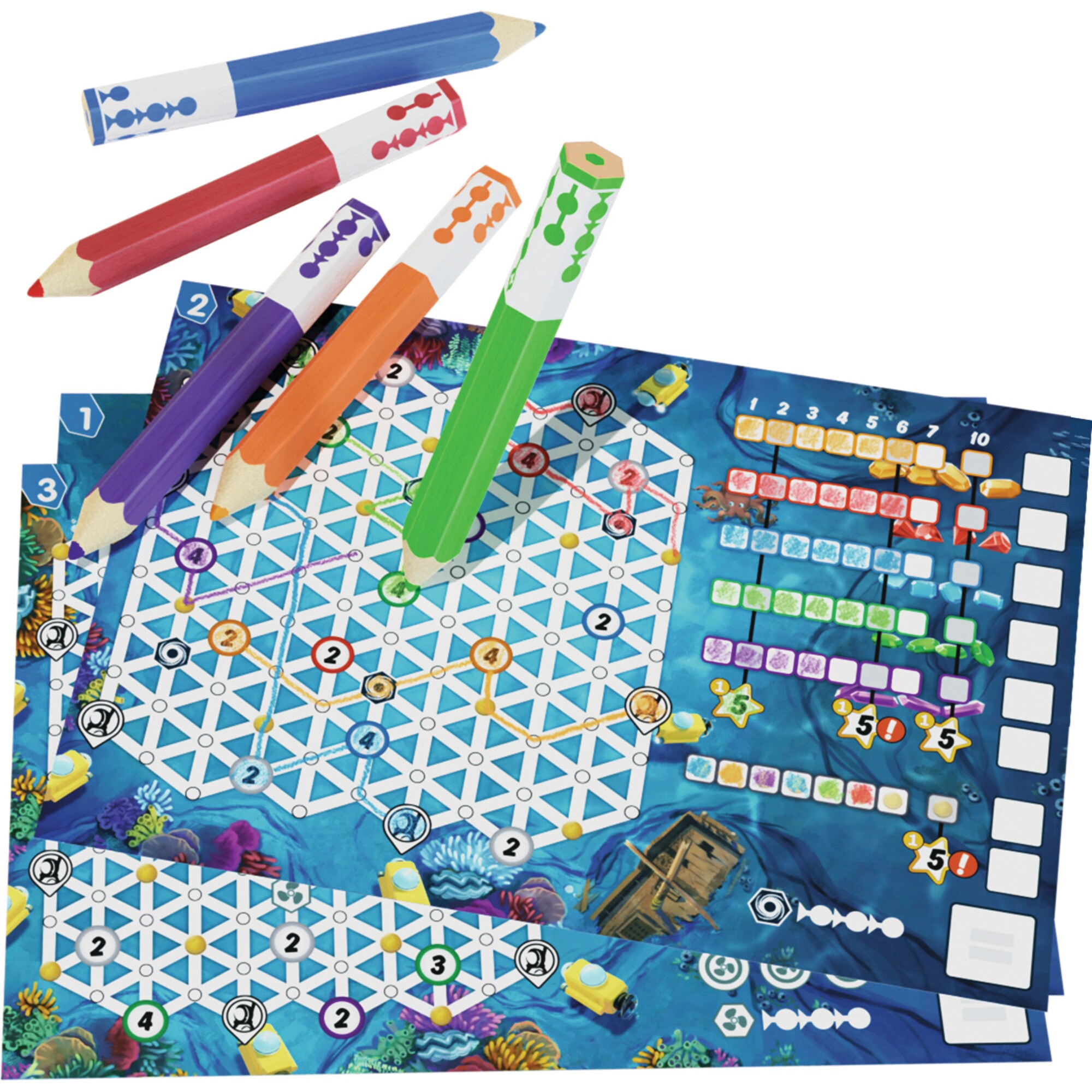 Amigo Rätselspiel Pick a Pen: Riffe