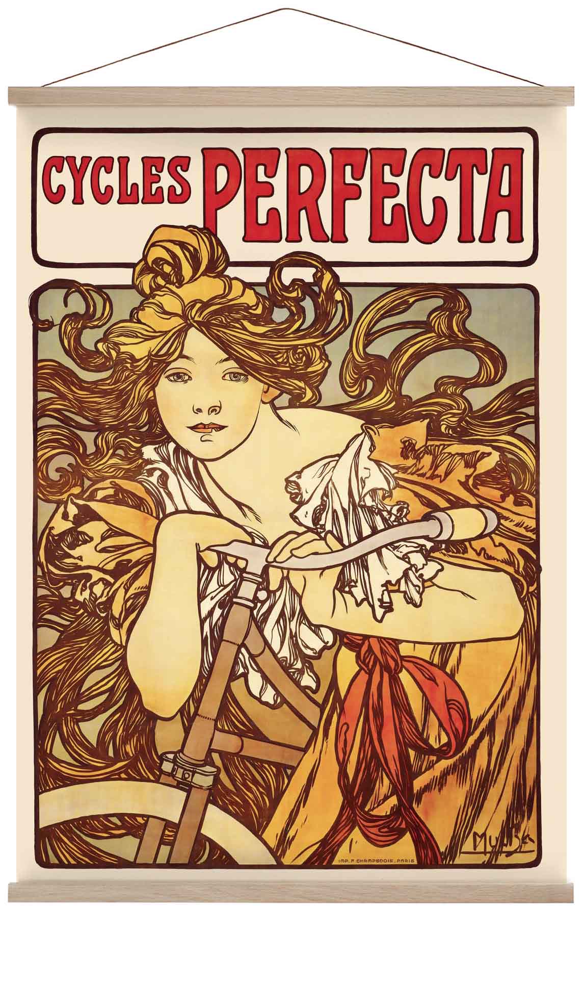 Cycles Perfecta von Alphonse Mucha