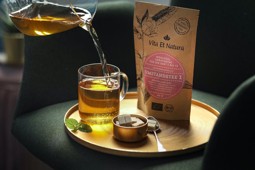Umstandstee 1 - Schwangerschaftstee für das 1. Trimester -100% bio - Vita Et Natura® Teemanufaktur