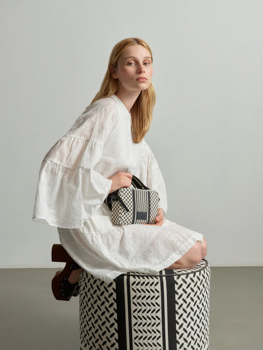 Lala Berlin  Milly Crossbodytaske - heritage stripe black