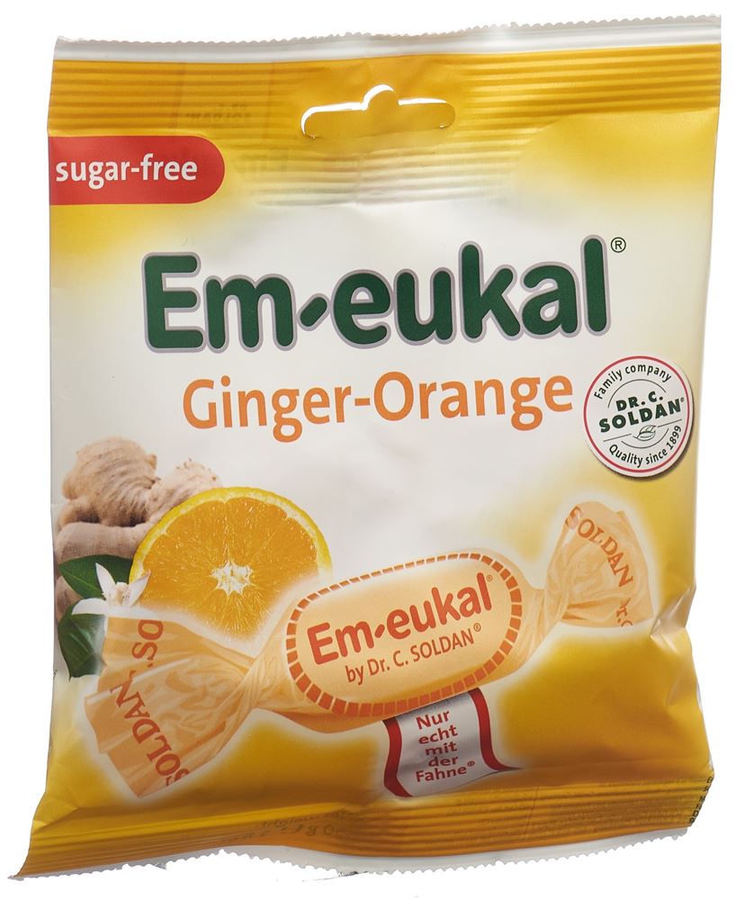 Soldan Ginger-Orange<br>50 g, Beutel, zuckerfrei