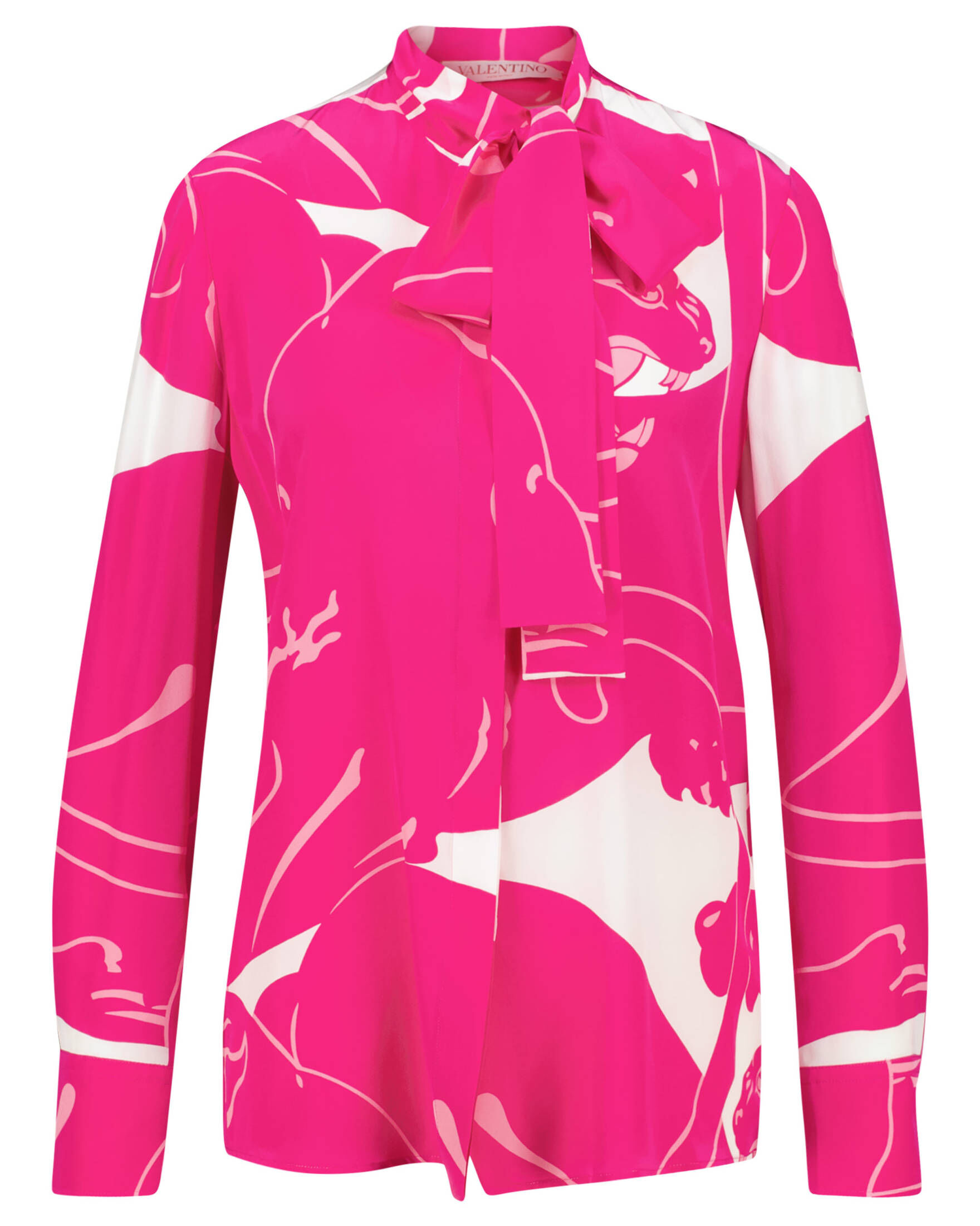 Valentino| Damen Schluppenbluse aus Seide