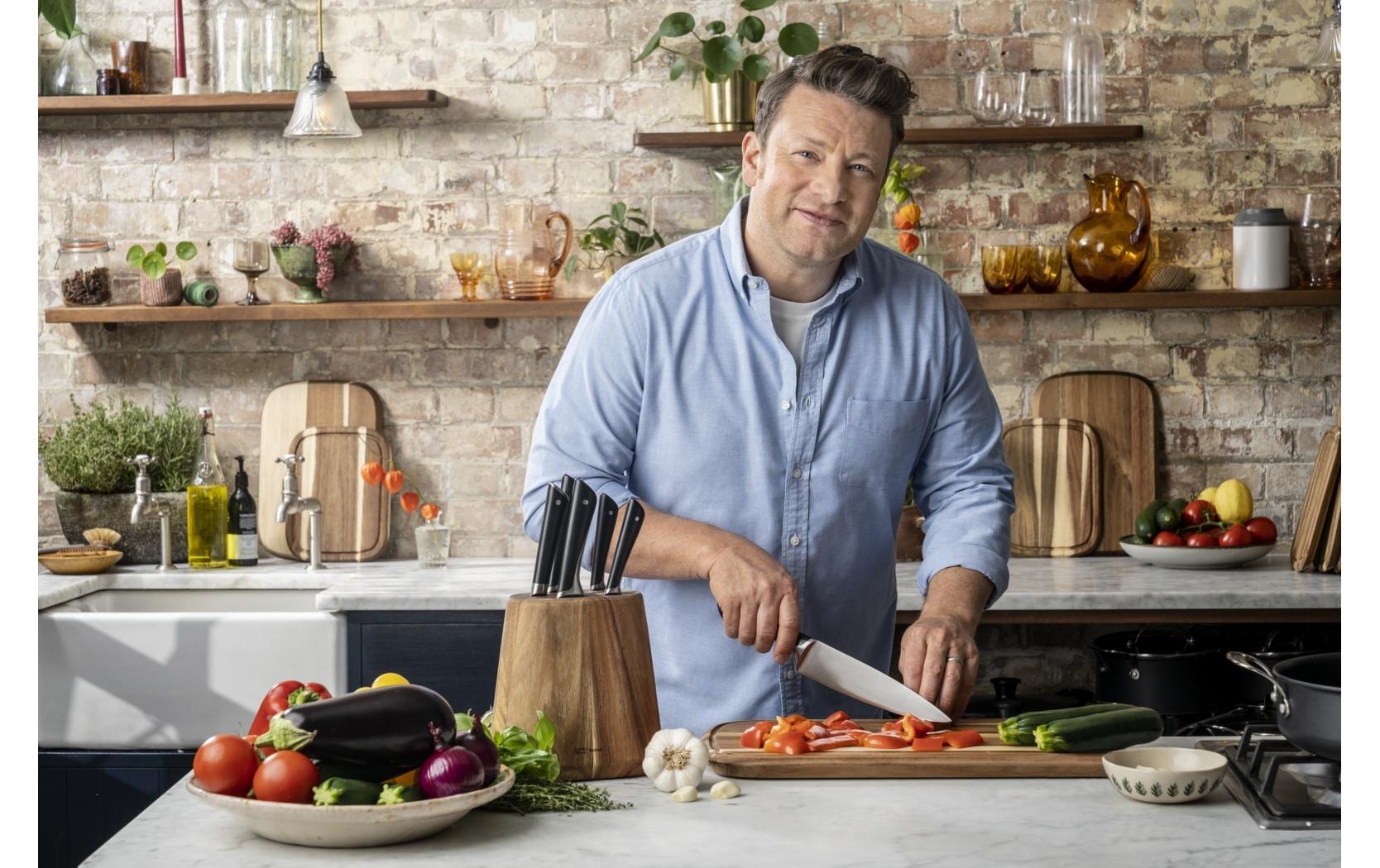Universalmesser Jamie Oliver 12 cm, SchwarzUniversalmesser