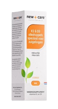 New Care K1 & D3 Oliedruppels 10ML