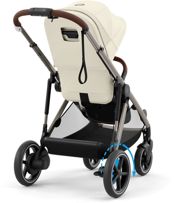 Cybex e-GAZELLE S Sportsvogn, Seashelle Beige/Taupe
