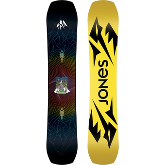 Jones Snowboards Mountain Twin Wide 24/25 Snowboard Black Herren