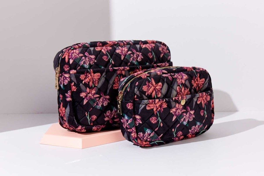 Fan Palm Beauty Bag Flawless Black Large