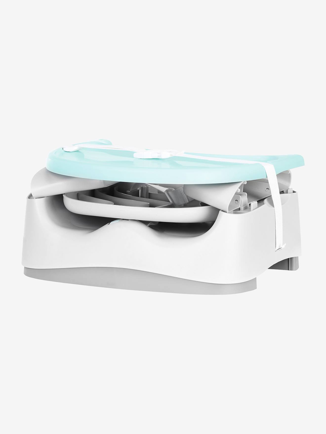 Cadeira elevatória Trendy Meal BADABULLE, cinza médio, lisa com estampas
