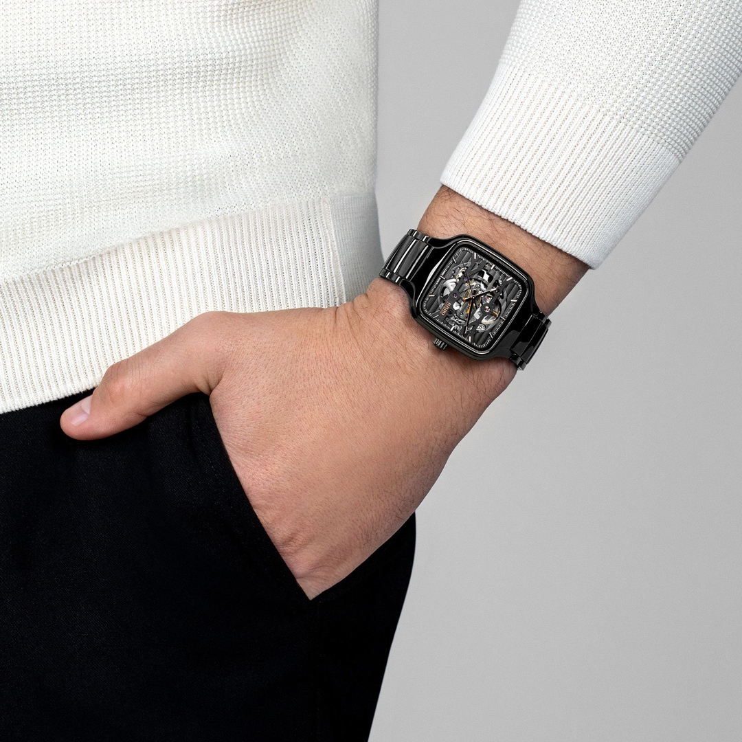 Rado True Square L Automatik Skeleton