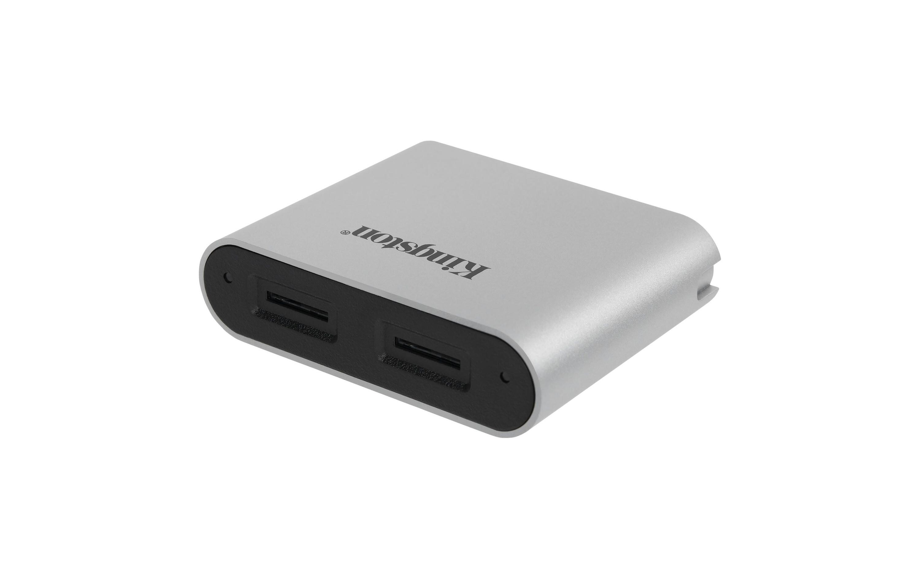 Card Reader Extern Workflow Dual-Slot mSDUSB3 Workflow Dual-Slot mSD Kartenlesegerät