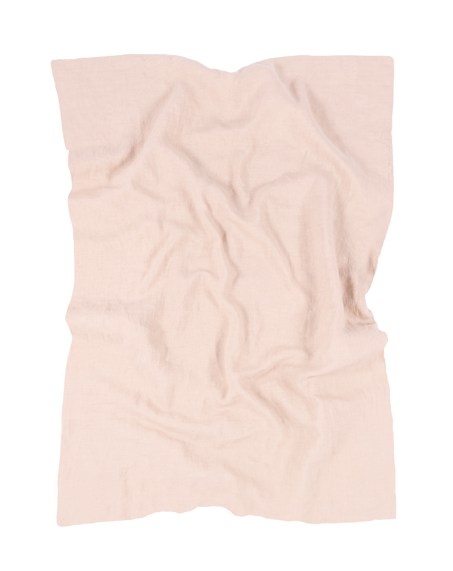Housse de couette enfant l1n0en lin français et coton bio lavés | Rose