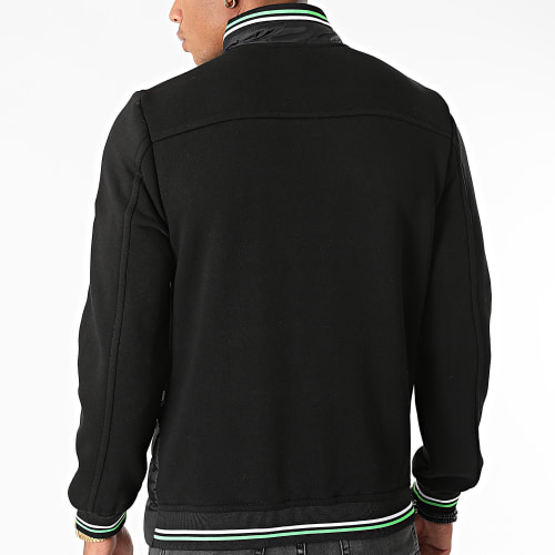 Veste Zippée 3485 Noir Vert