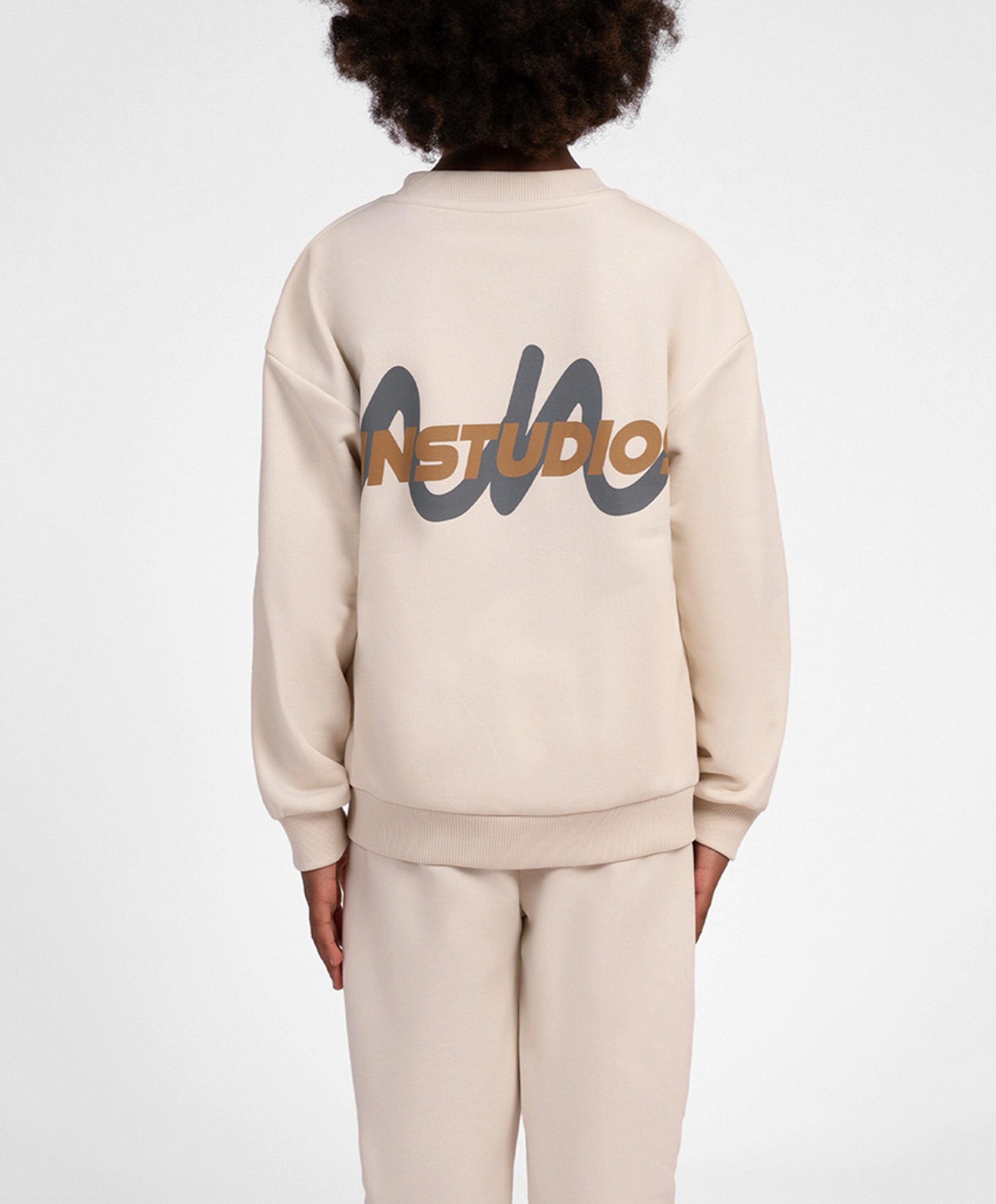 NIK & NIK Jongens sweater ecru