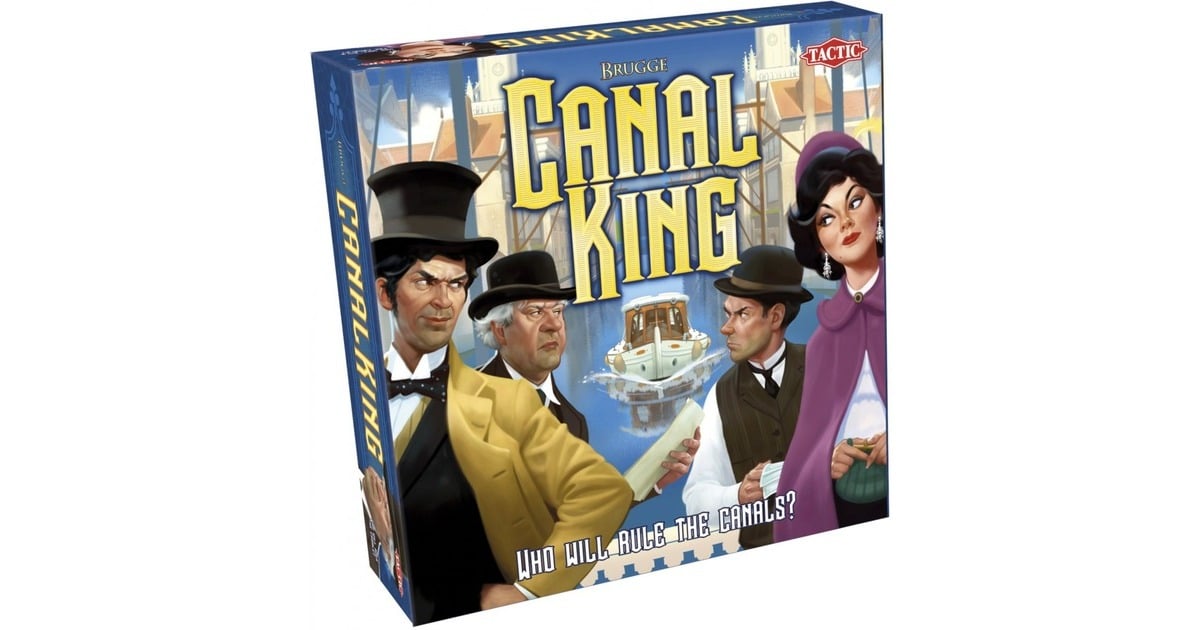 TacticCanal King Brugge Bordspel  (Nederlands, 2 - 6 spelers, 45 minuten, vanaf 8 jaar)