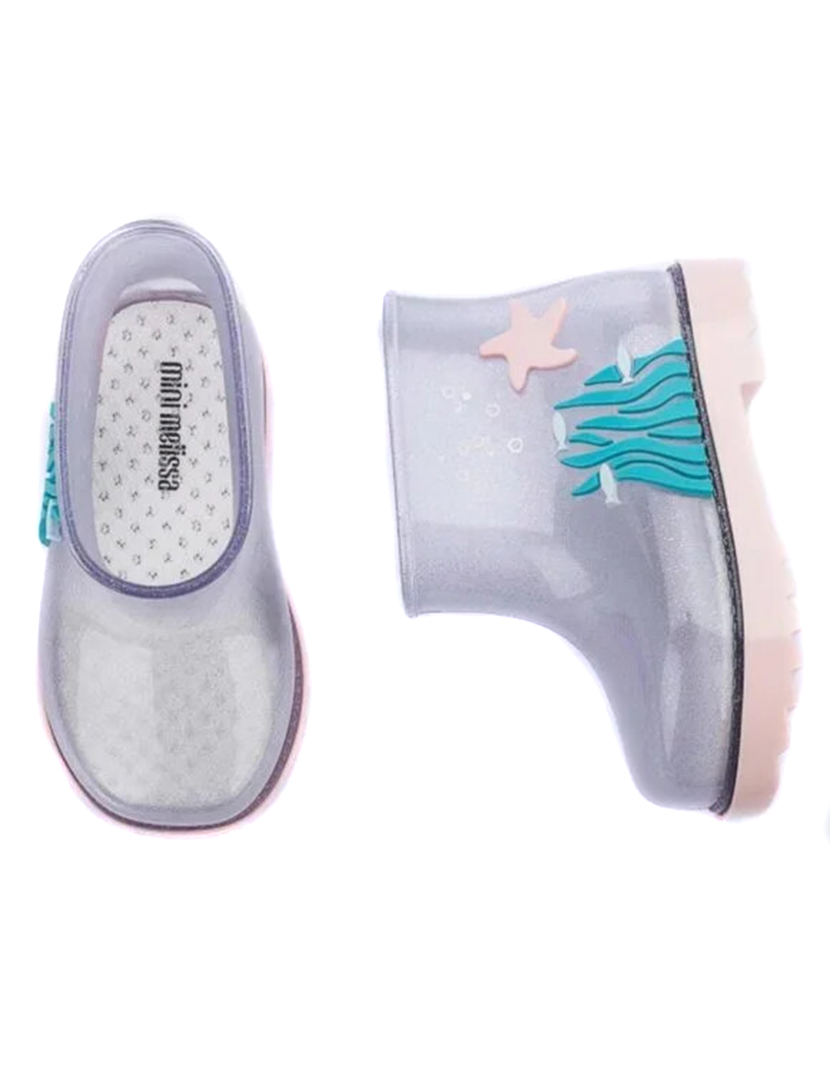 Mini Melissa Under The Sea Rain Boots